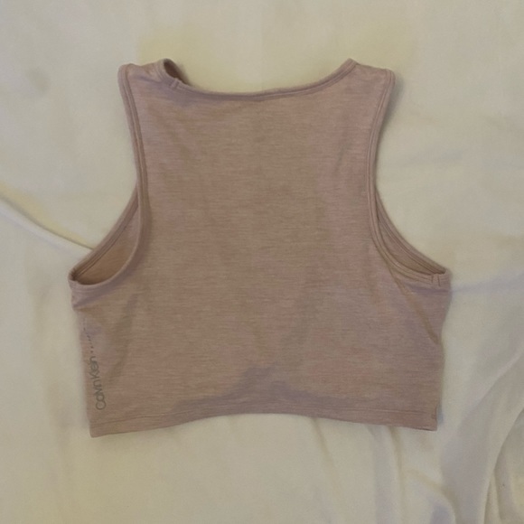 Women’s Pink Calvin Klein Workout Top - Picture 2 of 4